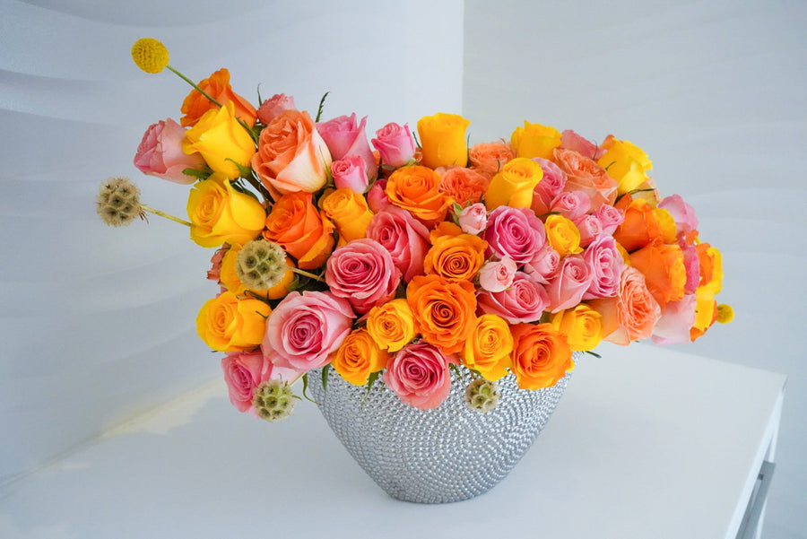 Entrance floral gallery