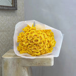 50 yellow rose bouquet by AY Flowers
