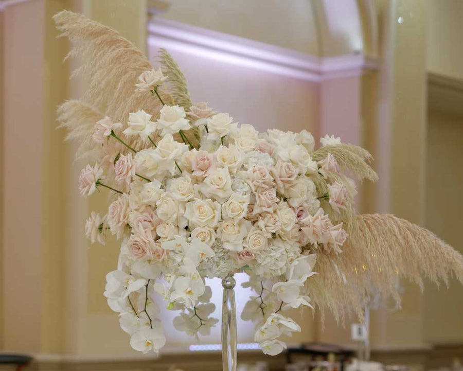 Wedding floral design by AY Flowers