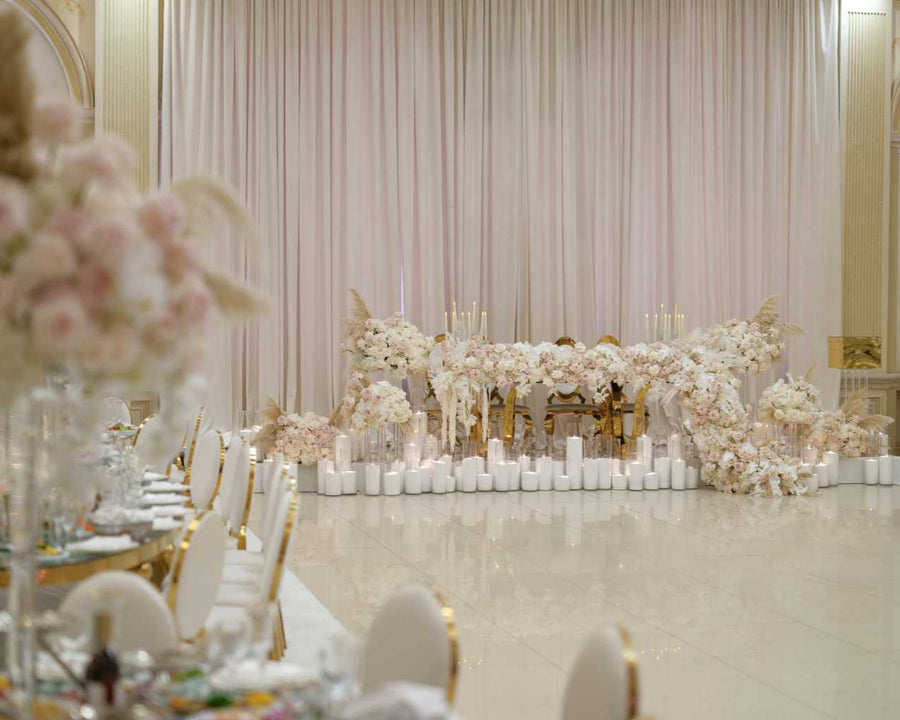Wedding floral design by AY Flowers