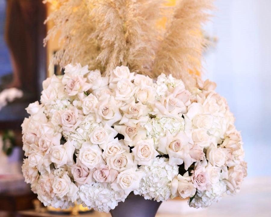 Wedding floral design by AY Flowers