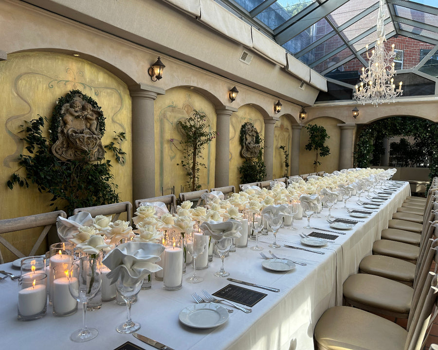 Event floral design by AY Flowers